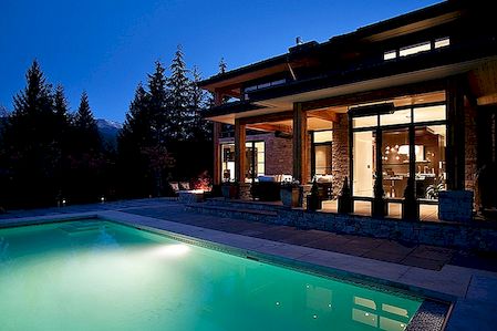 Skrytý architektonický skvost v Kanadě za 8,5 milionu dolarů: chata Whistler