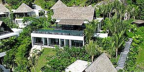Početna dizajn na temelju komplementarnih suprotnosti: Villa Yang u Tajlandu