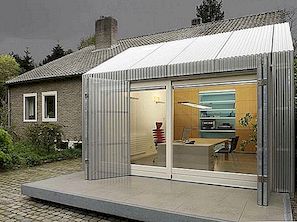 Home Office Space in een garage van architecten | en | nl