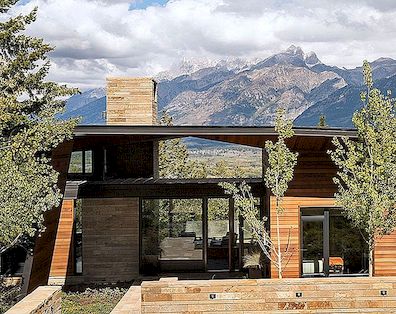 Dům a umělecké studio, které objímají ohromné ​​pohledy ve Wyomingu