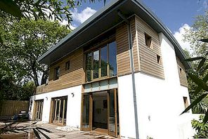 Huisvesting waar de natuur de buurman is: hedendaags groen huis in Londen door SSH