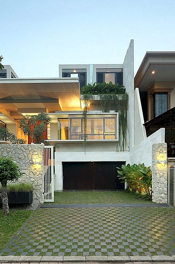 Imponerande Modern Residence i Jakarta: Static House