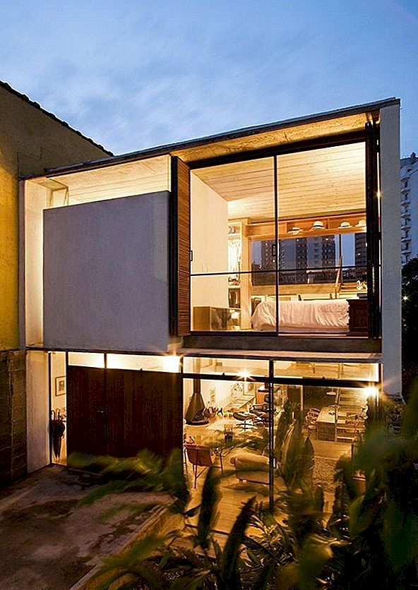 Snyggt litet residens i Brasilien av Apiacás Arquitetos