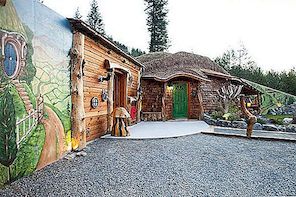 Inspirovaný hobitový dům v Trout Creek, Mont