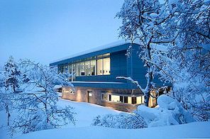 Inspirerend modern huis in Aspen met een charmant interieurontwerp