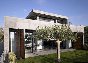 Inspirerend modern huis in Israël: Herzelia Pituah House