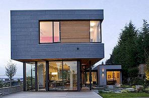 Thiết kế nội thất đặc trưng bởi hình học chuyển tầng ở Seattle