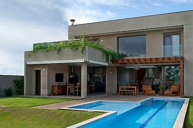 Interijeri su dodali vrlo suvremen trend: Residencia DF u Brazilu