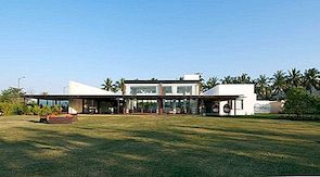Lều hiện đại hấp dẫn ở Ấn Độ: Khadakvasla House