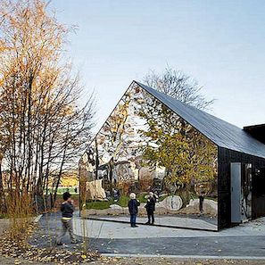 Zábavné hřiště Pavilion v Kodani: Mirror House