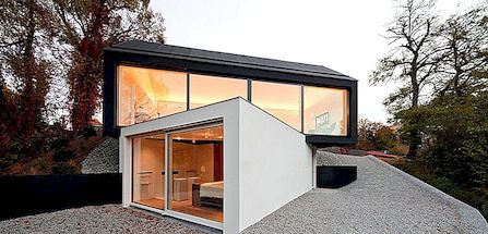 Intrigantna dvosmjerna moderna rezidencija u Njemačkoj: Studio Kuća