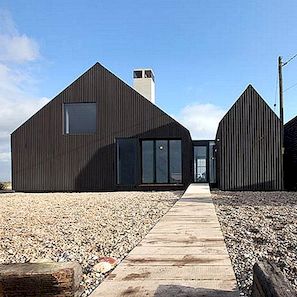 Uitnodigende vakantiewoning aan het strand: The Shingle House in England