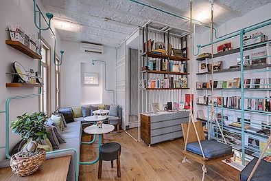 Το Dream Pipe του Βιβλιοπωλείο της Κωνσταντινούπολης γίνεται γόνιμη πραγματικότητα