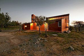 Japanska arhitektura potiče obiteljsko prebivalište u Čileu: Kuća MJ
