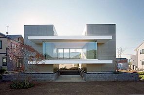 Gewoon een ander modern Japans huis van architecten in mA-stijl