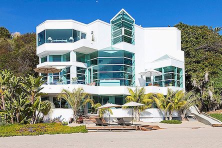 Luxusní majestátně postavený dům Paradise Cove Beach v Malibu