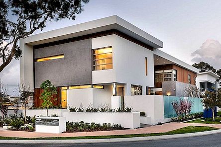 Luxe, moderne interieurregeling van het Appealathon House in Australië