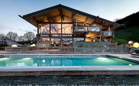 Luxusní rekreační středisko nabízející ohromující výhledy: Chata Mont Blanc
