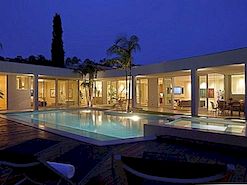 Lyx Beverly Hills herrgård på ett avskilt parti med fantastisk utsikt