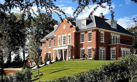 Luxusní pětipokojový venkovský dům s nádherným výhledem v Anglii