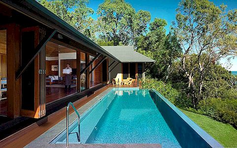 Luxusní Pavilony Blending In With Sea Waters: Resort Qualia v Austrálii