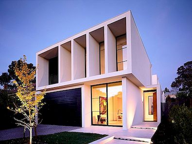 Luxusní prefabrikované koncepční dům stoupající v Austrálii