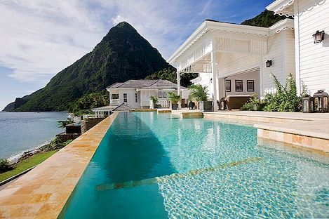 Magnificent Retreat som visar en lockande traditionell design i Saint Lucia