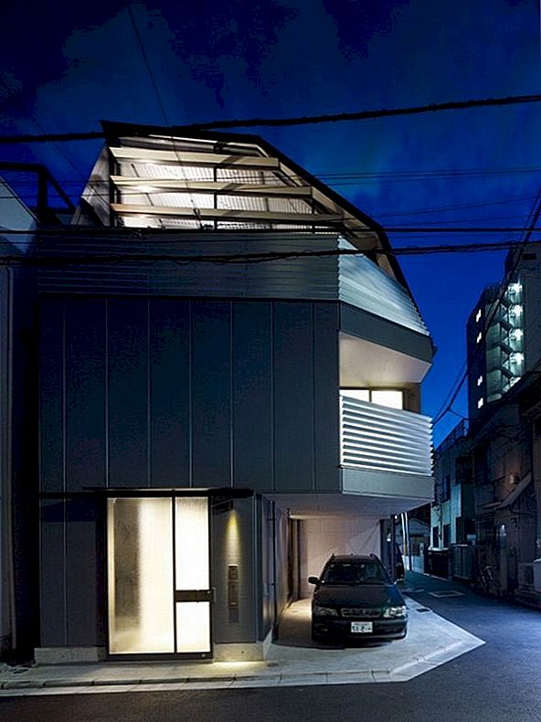 Minimalistická japonská architektura: dům Mishima