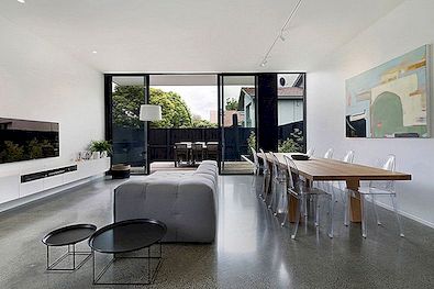 Modern Addition andas nya liv till terrassen hus i Australien