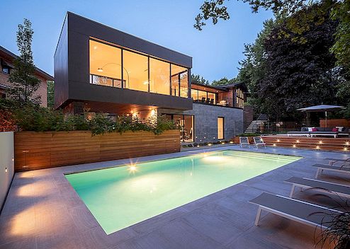 Modern City Oasis in Montreal, Canada: Prince Philip Residence