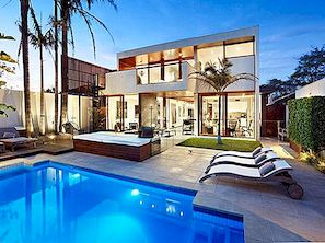 Modern familiehuis in Australië Toonaangevende design en subtiele luxe