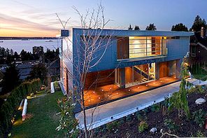 Modern huis met uitzicht op de Stille Oceaan: Palmerston Project in Canada