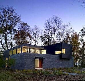 Modern huis in Delaware door Robert M. Gurney