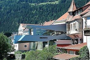 Moderní otevřený prostor Kavárna v Murau, Rakousko