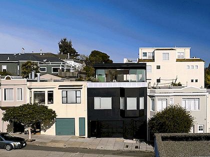 Moderní přístřešek pro penthouse topuje byt v San Franciscu