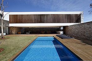 Μοντέρνα διαμονή παρουσιάζοντας μια φαινομενικά ασταθής αρχιτεκτονική: SN House στη Βραζιλία