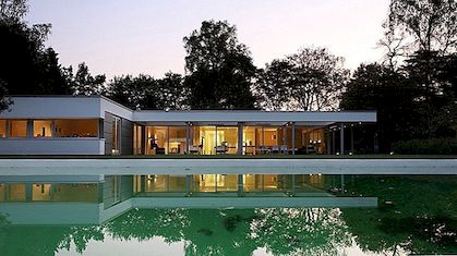 Modern Villa i Nederländerna framkallar minimalistisk galleri