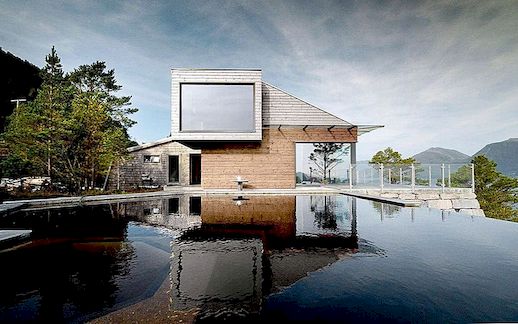 Modular Room Extensions Elevate This Contemporary Cabin in Noorwegen