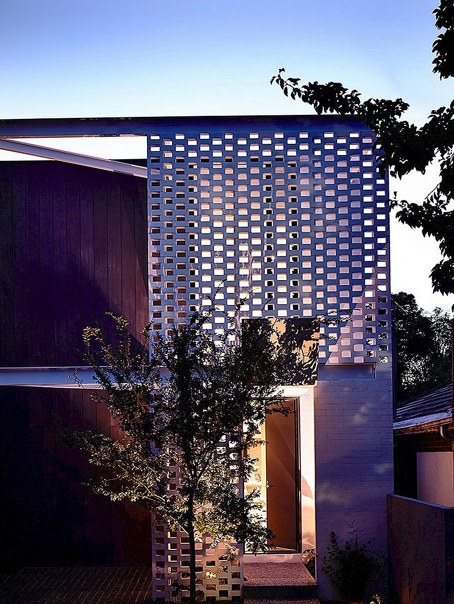 Narrow House Design dat slim is aangepast aan zijn site in Melbourne, Australië