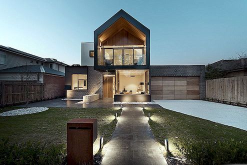 Novo oblikovanje domov v Avstraliji Ogledala sosednja arhitektura