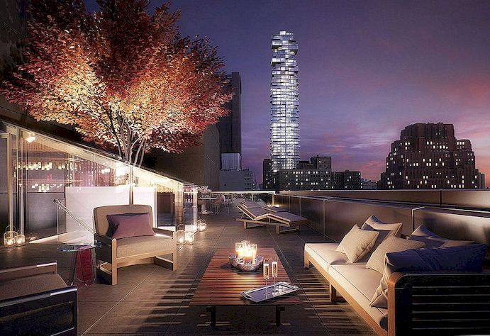 Nieuw Tribeca-gebouw biedt schitterende uitzichten
