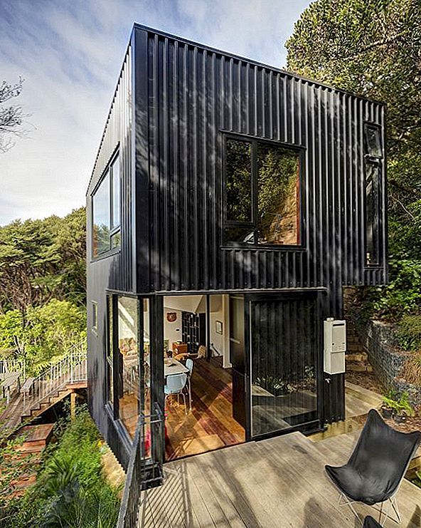 Rezidence New Zeeland kombinuje vertikální architekturu s nádhernými funkcemi Ergonomic