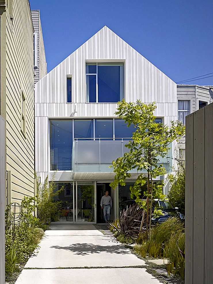 Gammal elegans möter modern tillvägagångssätt: Ett hus, två ansikten i San Francisco