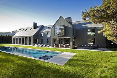 Old Manor Polished Into A Contemporary Farmhouse Retreat