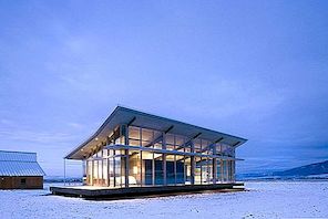 Krásný dům Olson Kundig Architects 'v Oregonu
