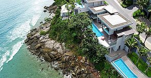 丰富的别墅Chi在泰国普吉岛的百万富翁英里
