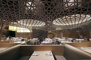 Origineel Bamboo-themarestaurant in China: Tang Palace