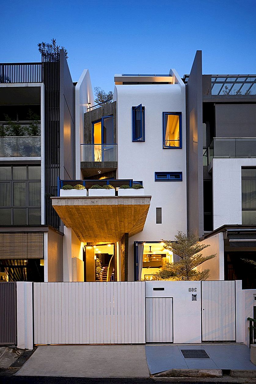 Oryginalny projekt maksymalizacji ciasnych przestrzeni: Dom przy ulicy Poh Huat w Singapurze