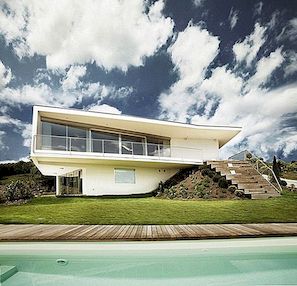 Originali moderni rezidencija Austrijoje: "Villa P by Love" namų architektūra