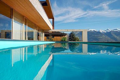 Panoramic Dream Home i Lichtenstein Samlar spännande synpunkter